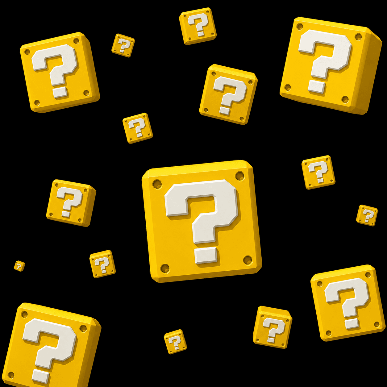 Question blocks for an upcoming project